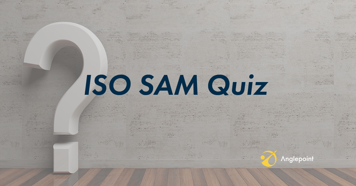 Anglepoint Fun: ISO SAM Quiz